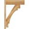Ekena Millwork Merced Block Rough Sawn Outlooker, Western Red Cedar, 8"W x 28"D x 40"H OUT08X28X40MRC05RWR - alternate 4